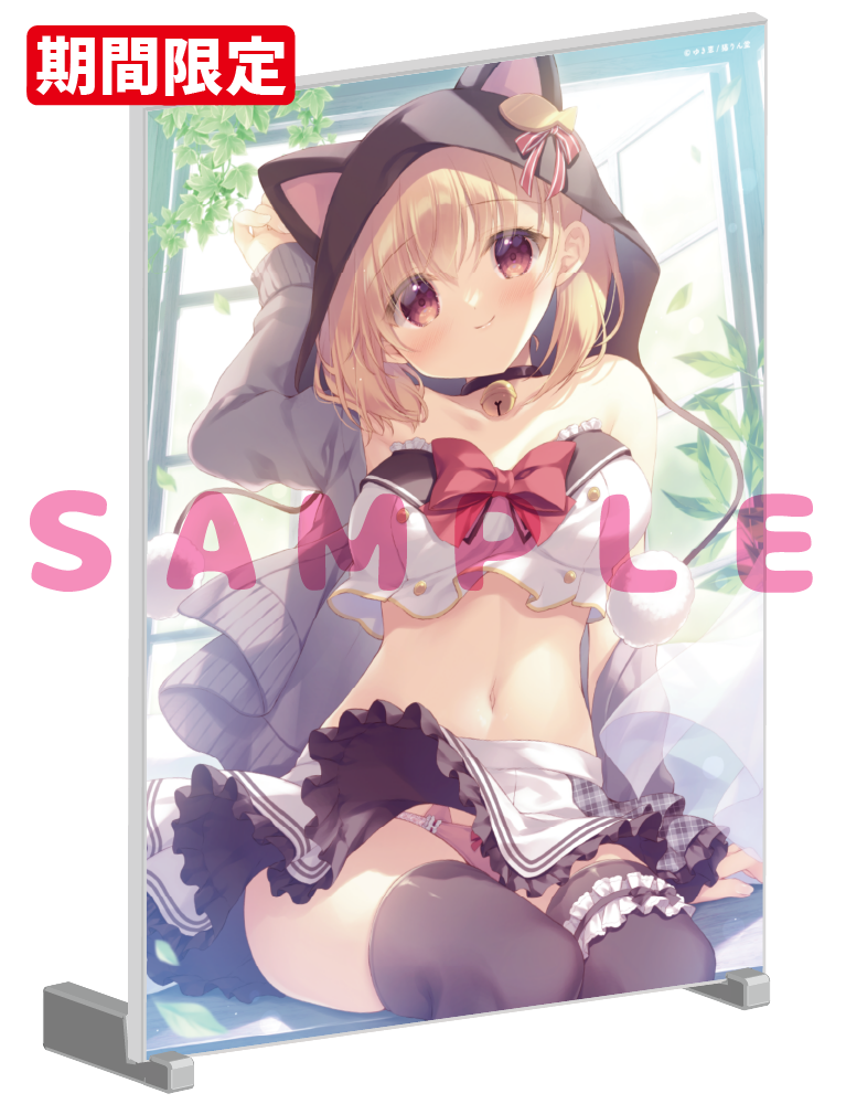 【ゆき恵　猫りん堂コレクションThanks forアンケートvol.6　B】A5アクリルパネル　26年3月13日グッズ