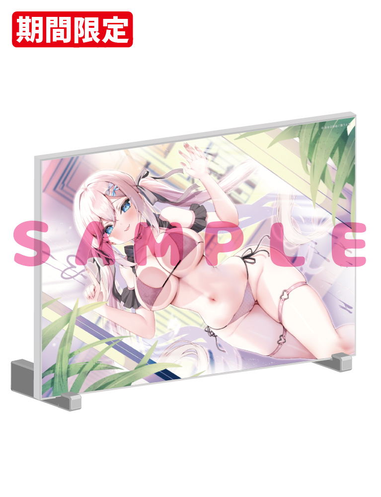 【あゆま紗由　猫りん堂コレクションThanks forアンケートvol.7　withおしつけ～しょん！】A5アクリルパネル　26年5月15日グッズ