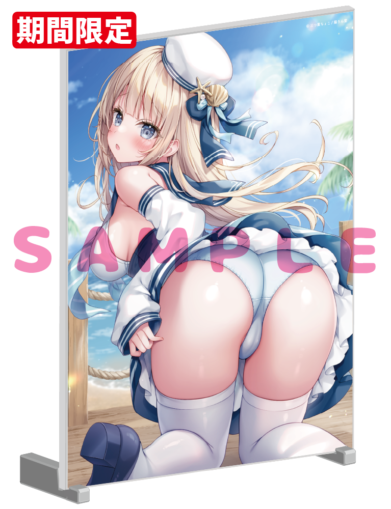 【三つ葉ちょこ　C】A5アクリルパネル　26年6月12日グッズ