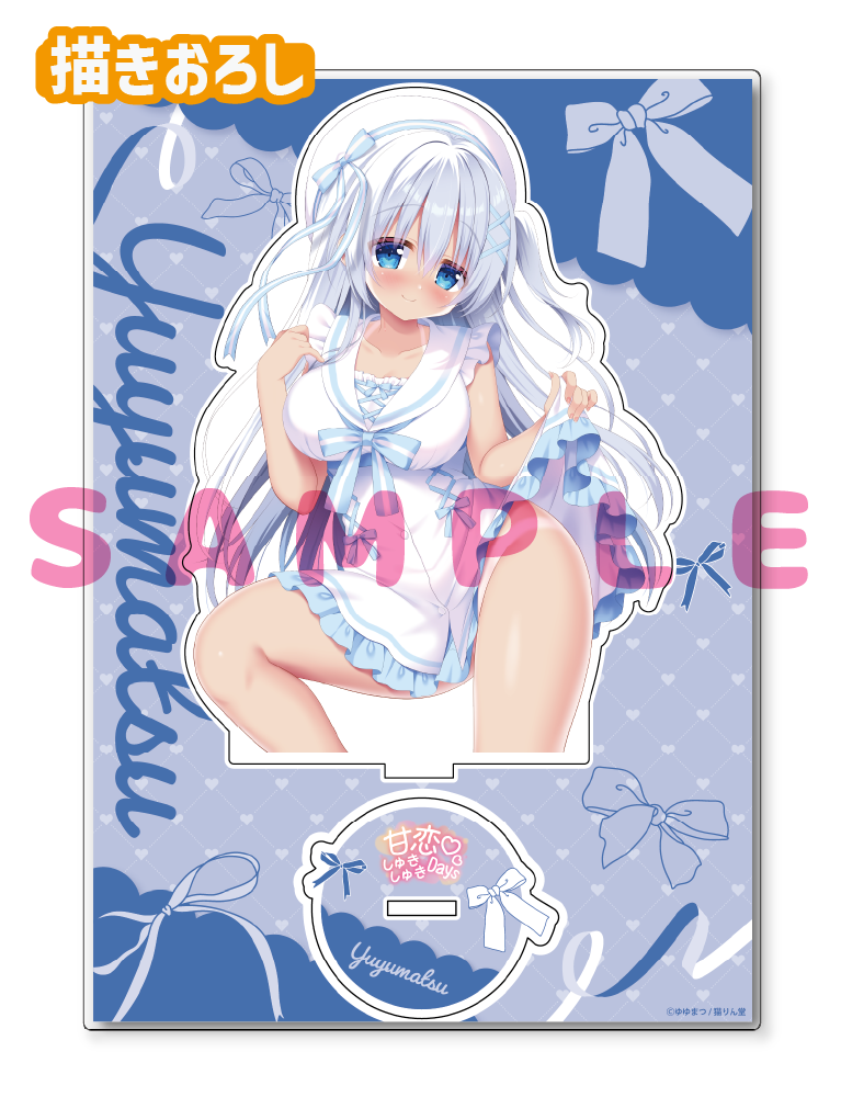 【ゆゆまつ　甘恋♡しゅきしゅきDays 6】A5アクリルフィギュア　26年7月10日グッズ
