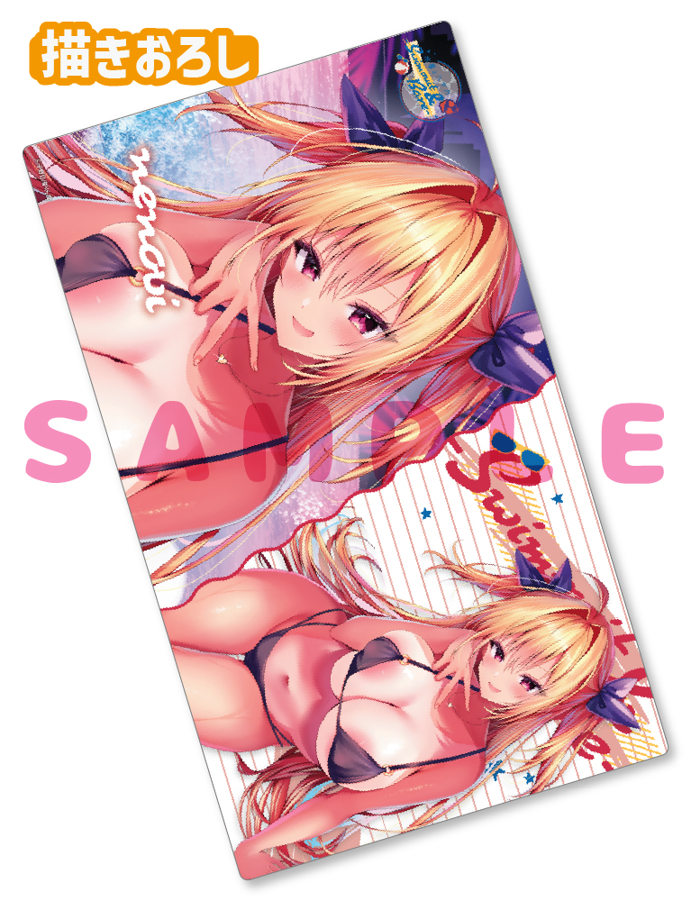 【子野日　水着とハダカ-Swimsuit & Bare-】ラバープレイマット　26年8月28日グッズ
