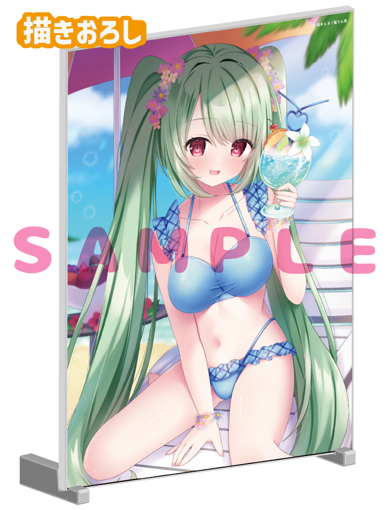 【萌木もぎ　水着とハダカ-Swimsuit & Bare-】A5アクリルパネル　26年8月28日グッズ