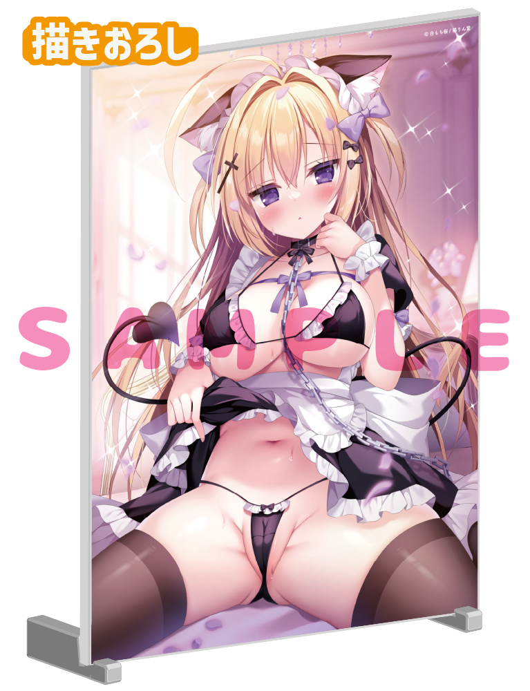 【白もち桜　ほかんけいかく！】A5アクリルパネル　26年9月11日グッズ